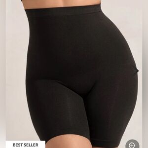 Shapermint Black Essentials All Day Every Day‎ High-Waisted Shaper Shorts XL/2XL